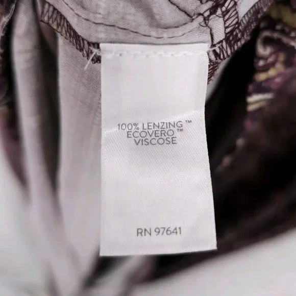 J. Jill Pink and Purple Bishop Sleeve Sundress - Picture 8 of 9